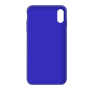 Силиконовый чехол Apple Silicone Case Ultra Blue для iPhone X/Xs с закрытым низом