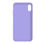 Силиконовый чехол Apple Silicone Case Violet для iPhone X/Xs с закрытым низом