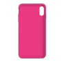 Силиконовый чехол Apple Silicone Case Barbie Pink для iPhone Xs Max с закрытым низом