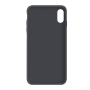 Силиконовый чехол Apple Silicone Case Charcoal Gray для iPhone Xs Max с закрытым низом