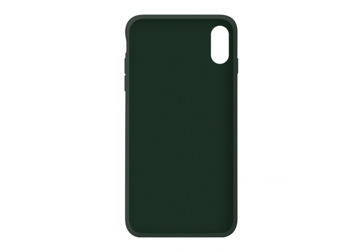 Силиконовый чехол Apple Silicone Case Forest Green для iPhone Xs Max с закрытым низом