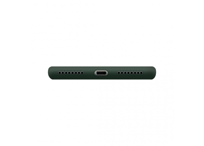 Силиконовый чехол Apple Silicone Case Forest Green для iPhone Xs Max с закрытым низом