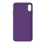 Силиконовый чехол Apple Silicone Case Purple для iPhone Xs Max с закрытым низом