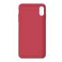 Силиконовый чехол Apple Silicone Case Red Raspberry для iPhone Xs Max с закрытым низом