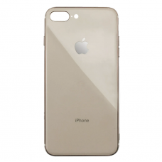 Чехол Silicone Logo Case для iPhone 7 Plus /8 Plus Gold
