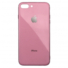 Чехол Silicone Logo Case для iPhone 7 Plus /8 Plus Pink