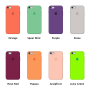 Силиконовый чехол Apple Silicone Case Juicy Green для iPhone 6/6s с закрытым низом