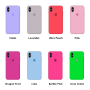 Силиконовый чехол Apple Silicone Case Barbie Pink для iPhone X/Xs с закрытым низом