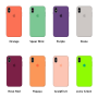 Силиконовый чехол Apple Silicone Case Charcoal Gray для iPhone X/Xs с закрытым низом