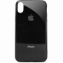 Чехол для iPhone Xs Max Glass Logo Case Black