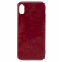 Чехол для iPhone Xs Max Marble Case Red