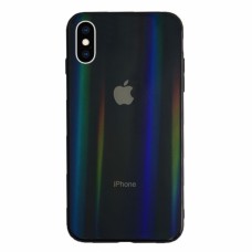 Чехол для iPhone Xs Max Glass Polaris Logo Black