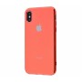 Silicone Logo Case для iPhone Xs Max Pink