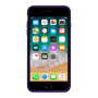 Силиконовый чехол Apple Silicone Ultra Violet для iPhone SE 2 с закрытым низом