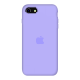 Силиконовый чехол Apple Silicone Violet для iPhone SE 2 с закрытым низом