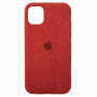 Стильный чехол Alcantara Full Cover Orange для iPhone 11 Pro