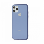 Чехол для iPhone 11 Pro Glass Pastel Color Logo Lavander Gray