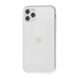 Чехол для iPhone 11 Pro Silicone Logo Case Matte Silver