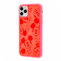 Чехол iPhone 11 Pro Mickey Mouse Leather Red