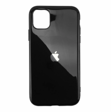 Чехол для iPhone 11 Pro Max Glass Logo Case Black