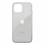 Чехол для iPhone 11 Pro Max Glass Logo Case White