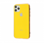 Чехол Silicone Logo Case для iPhone 11 Pro Max Yellow