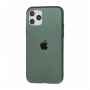 Чехол для iPhone 11 Pro Max Silicone Logo Case Matte Green