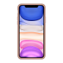 Силиконовый чехол c закрытым низом Apple Silicone Case Grapefruit для iPhone 11