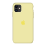Силиконовый чехол c закрытым низом Case Mellow Yellow для iPhone 11