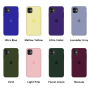 Силиконовый чехол c закрытым низом Apple Silicone Case Purple для iPhone 11