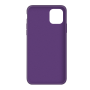 Силиконовый чехол c закрытым низом Apple Silicone Case Purple для iPhone 11