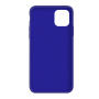Силиконовый чехол c закрытым низом Apple Silicone Case Ultra Blue для iPhone 11