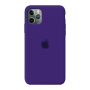 Силиконовый чехол c закрытым низом Apple Silicone Case Ultra Violet для iPhone 11 Pro