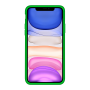 Силиконовый чехол c закрытым низом Apple Silicone Case Uran Green для iPhone 11 Pro