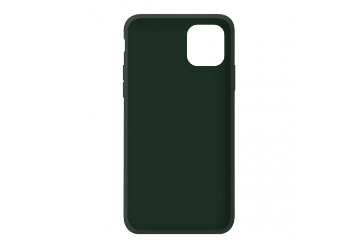 Силиконовый чехол c закрытым низом Apple Silicone Case Forest Green для iPhone 11 Pro Max