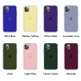 Силиконовый чехол c закрытым низом Apple Silicone Case Purple для iPhone 11 Pro Max