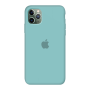 Силиконовый чехол c закрытым низом Apple Silicone Case Sea Blue для iPhone 11 Pro Max