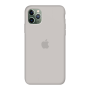 Силиконовый чехол c закрытым низом Apple Silicone Case Stone для iPhone 11 Pro Max