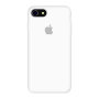 Силиконовый чехол Apple Silicone Case White для iPhone 7/8 с закрытым низом