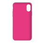 Силиконовый чехол c закрытым низом Apple Silicone Case Barbie Pink для iPhone Xr