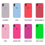 Силиконовый чехол c закрытым низом Apple Silicone Case Dragon Fruit для iPhone Xr