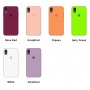 Силиконовый чехол c закрытым низом Apple Silicone Case Dragon Fruit для iPhone Xr