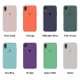 Силиконовый чехол c закрытым низом Apple Silicone Case Forest Green для iPhone Xr