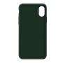 Силиконовый чехол c закрытым низом Apple Silicone Case Forest Green для iPhone Xr