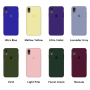 Силиконовый чехол c закрытым низом Apple Silicone Case Lavander Gray для iPhone Xr