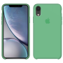 Силиконовый чехол Apple Silicone Case Spearmint для iPhone Xr