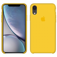 Силиконовый чехол Apple Silicone Case Canary Yellow для iPhone Xr