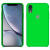 Силиконовый чехол Apple Silicone Case Uran Green для iPhone Xr
