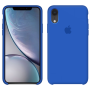 Силиконовый чехол Apple Silicone Case Royal Blue для iPhone Xr