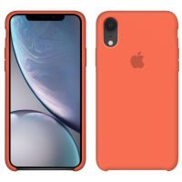 Силиконовый чехол Apple Silicone Case Orange для iPhone Xr